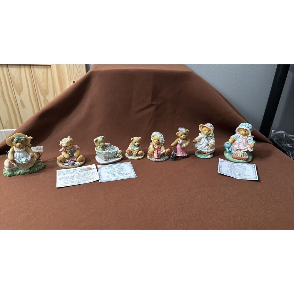 Lot of 7 Cherished teddies 1995,1993,19981991and 2002
